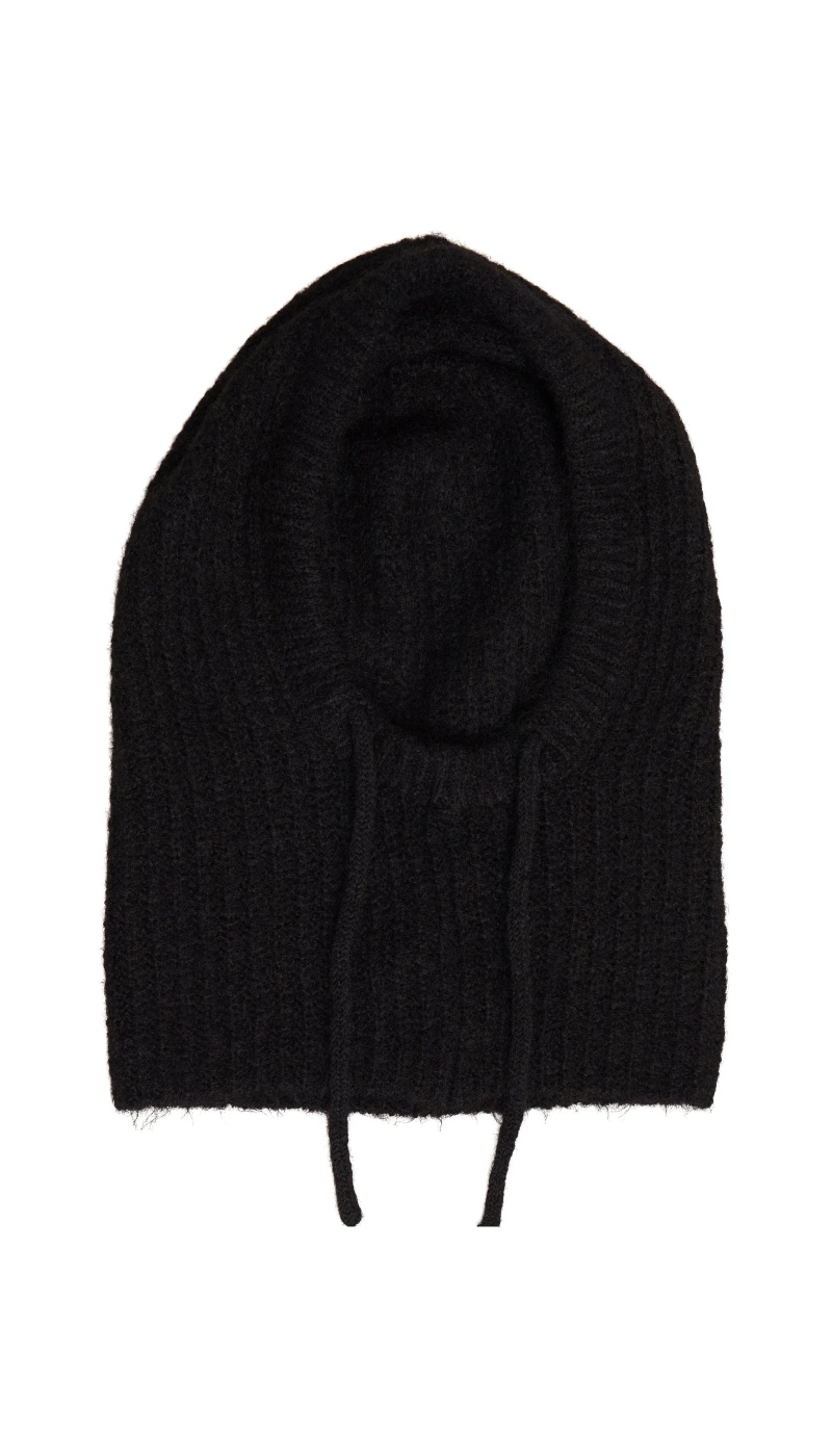 Cagoule Maille Black OBJMILU OBJECT - 4 | ACCESSORI